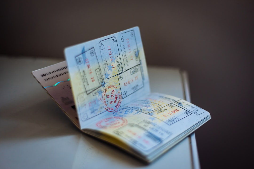 Photo Passport stamps